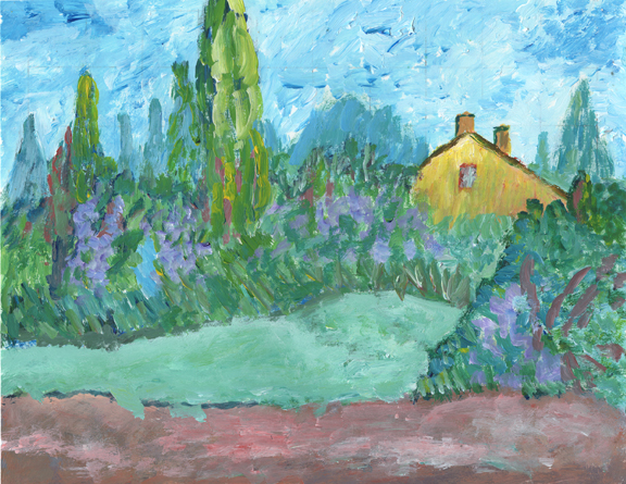 Lilac Time by Lily Osman Adams