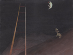 Joan Miro's Dog Barking at the Moon