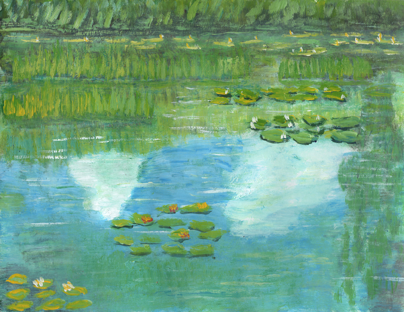 Claude Monet-1903-Nympheas at Giverny