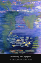 Nympheas at Giverny by Claude Monet