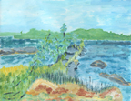 Georgian Bay Summer 1955 by Goodridge Roberts