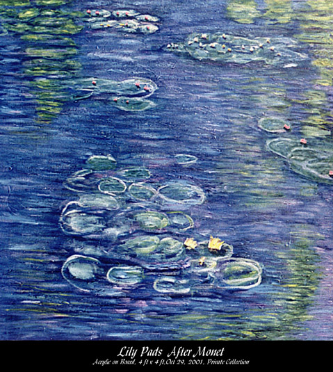 Lily Pads After Monet