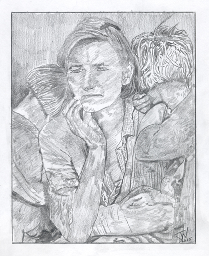 Copy of Migrant Worker-Taken by Dorothea Lange
