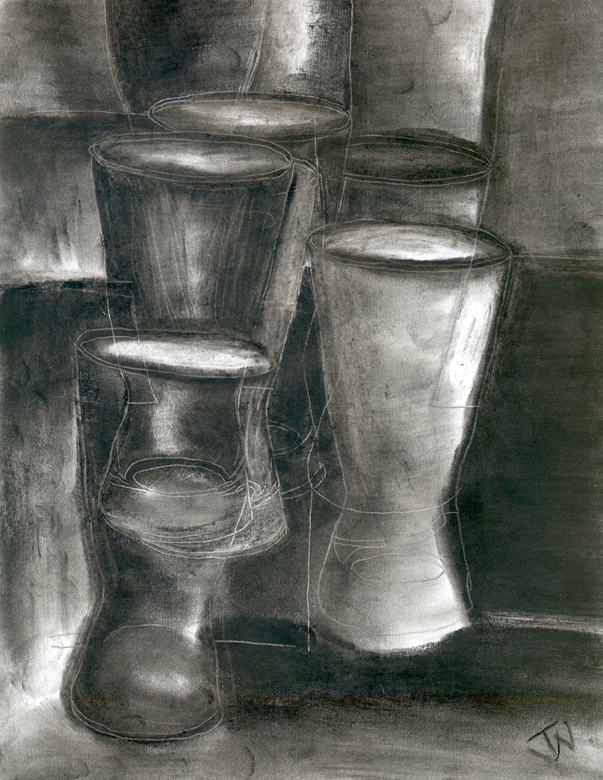 Beer Glass Still Life, March 2016