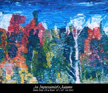 An Impressionist's Autumn (Reflected Fall Colours)